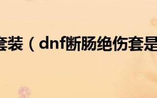 断肠绝伤套哪个职业用,地下城与勇士DNF元素爆破师，堙灭之瞳，防具选什么？